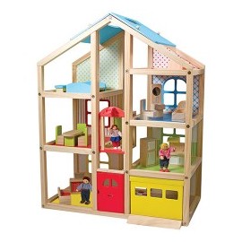 Casa Alta de Muñecas - Melissa & Doug-MundodelJugete-Juegos Didácticos