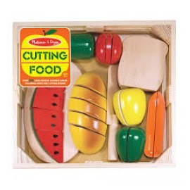 Alimentos de Madera para Cortar-Melissa & Doug-MundodelJugete-Juegos Didácticos