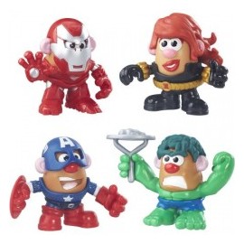 Papa Heroes Combinables - Marvel 4 Pack-MundodelJugete-Preescolar