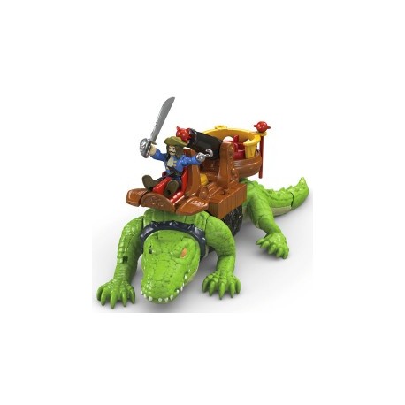 Imaginext Cocodrilo y Pirata Garfio