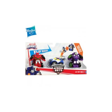 Rescue Bots - Flip Racers multipack-MundodelJugete-Preescolar