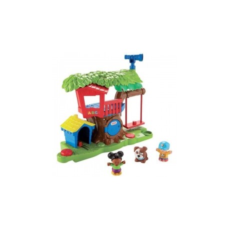 Little People Surtido de Playsets Casa del Árbol y Mercado - Fisher Price-MundodelJugete-Preescolar