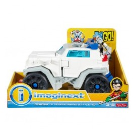 F P IMAGINEXT VEHICULO TRANSFORMABLE DE CYBORG-MundodelJugete-Preescolar