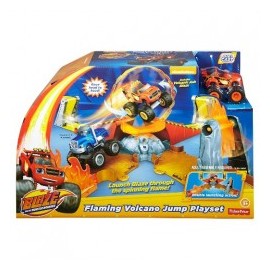 Blaze Salto a Volcan - Fisher Price-MundodelJugete-Preescolar