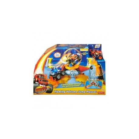 Blaze Salto a Volcan - Fisher Price-MundodelJugete-Preescolar