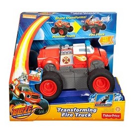 Blaze Camión de Bomberos - Fisher Price-MundodelJugete-Preescolar