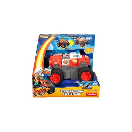 Blaze Camión de Bomberos - Fisher Price-MundodelJugete-Preescolar