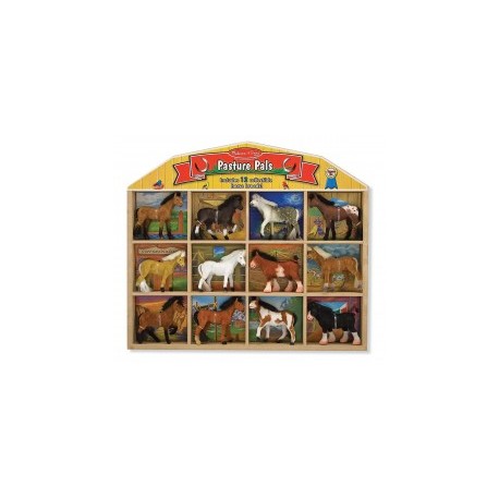 Set Caballos Amigos De Los Pastizales-MundodelJugete-Juegos Didácticos