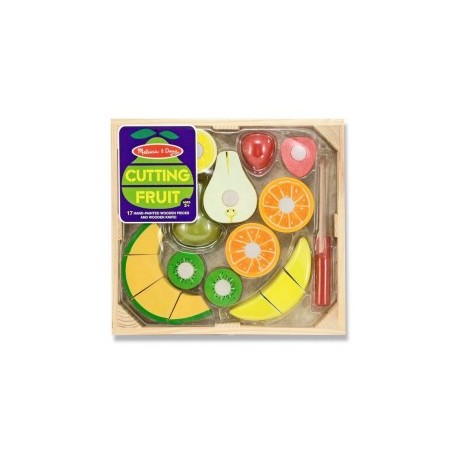 Frutas De Madera Para Cortar-MundodelJugete-Juegos Didácticos