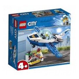 Policía Aérea Jet Patrulla - Lego-MundodelJugete-Construcción