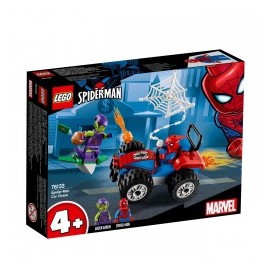 Persecución En Auto De Spider Man -Lego-MundodelJugete-Construcción