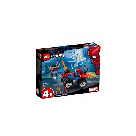 Persecución En Auto De Spider Man -Lego-MundodelJugete-Construcción