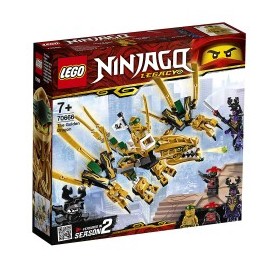 Dragon Dorado - Lego-MundodelJugete-Construcción