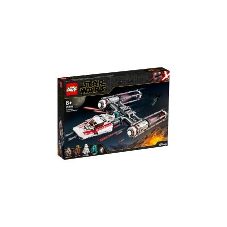 Caza estelar y-wing de la resistencia STAR WARS-MundodelJugete-Construcción