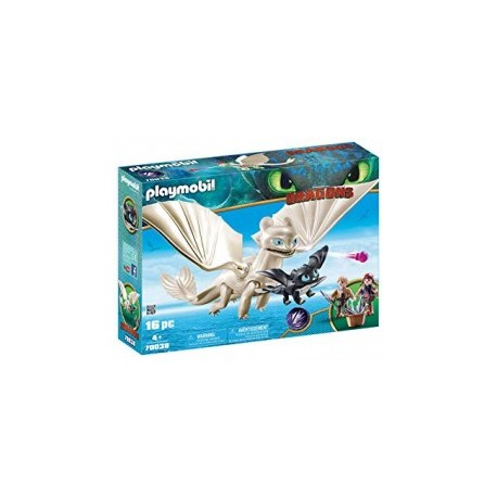 Dragones 3 Furia Luminosa y Bebe Dragón-MundodelJugete-Construcción