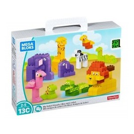 Megabloks - Animalitos del Safari-MundodelJugete-Construcción