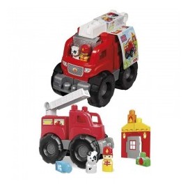 Camión de Bomberos al Rescate - Megabloks-MundodelJugete-Construcción