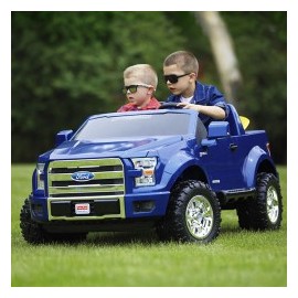 Power Wheels- Ford F 150 Azul-MundodelJugete-Sobre Ruedas