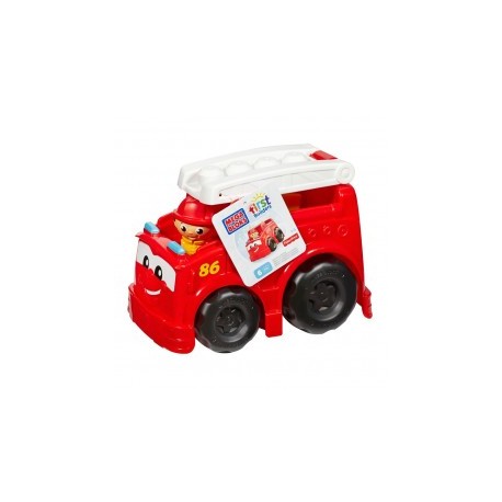 Mega Bloks Camion Rojo-MundodelJugete-Construcción