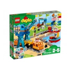 Tren de Mercancías duplo - Lego-MundodelJugete-Construcción