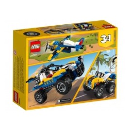 Buggy De Las Arenas - Lego-MundodelJugete-Construcción