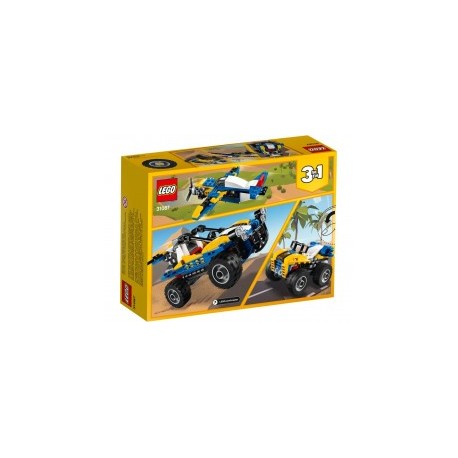 Buggy De Las Arenas - Lego-MundodelJugete-Construcción