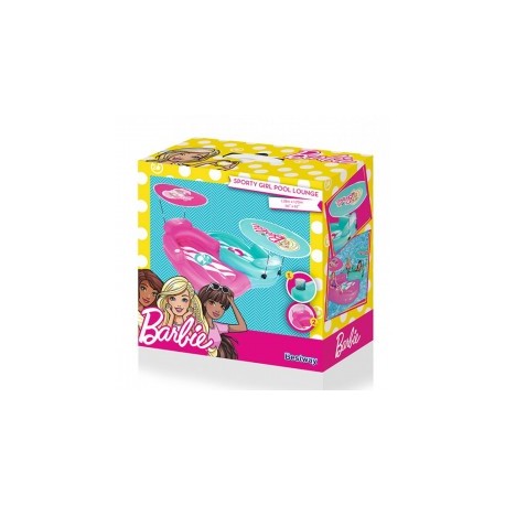 Sala Inflable Deportiva Barbie - Bestway-MundodelJugete-Exterior