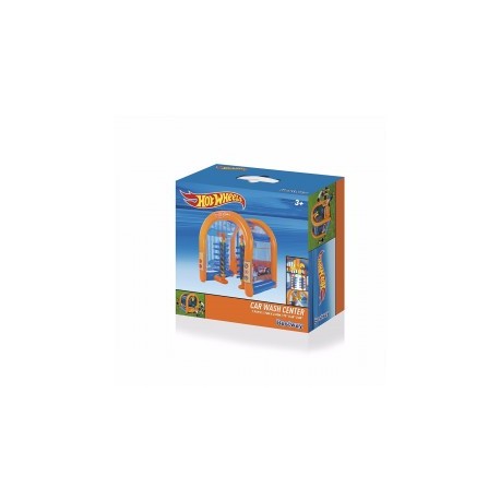 Centro de Lavado Inflable Hot Wheels - Bestway-MundodelJugete-Exterior