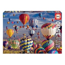 ROMPECABEZAS GLOBOS AEROSTÁTICOS 1500PZAS-MundodelJugete-Juegos de Mesa
