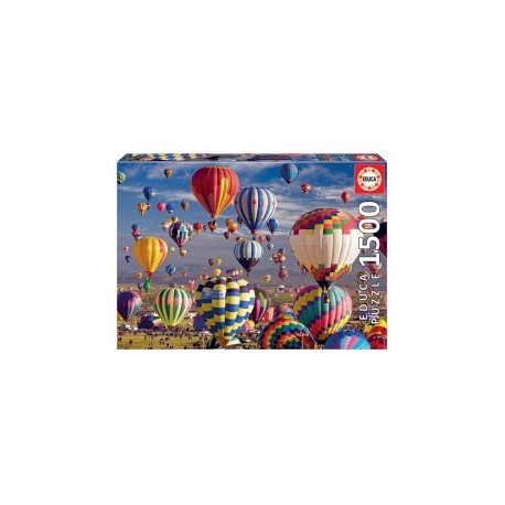 ROMPECABEZAS GLOBOS AEROSTÁTICOS 1500PZAS-MundodelJugete-Juegos de Mesa