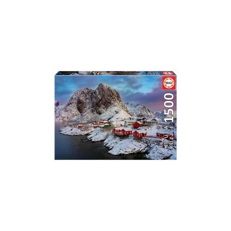 ROMPECABEZAS ISLAS LOFOTEN, NORUEGA 1500PZAS-MundodelJugete-Juegos de Mesa