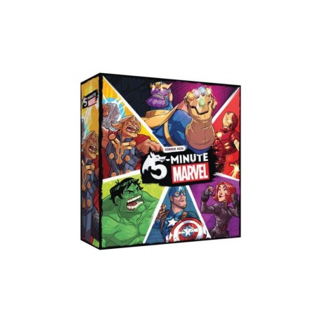 Juego de mesa 5 minutos marvel-MundodelJugete-Juegos de Mesa