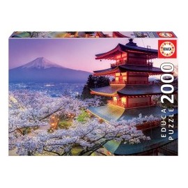 ROMPECABEZAS MONTE FUJI, JAPÓN 2000PZAS-MundodelJugete-Juegos de Mesa