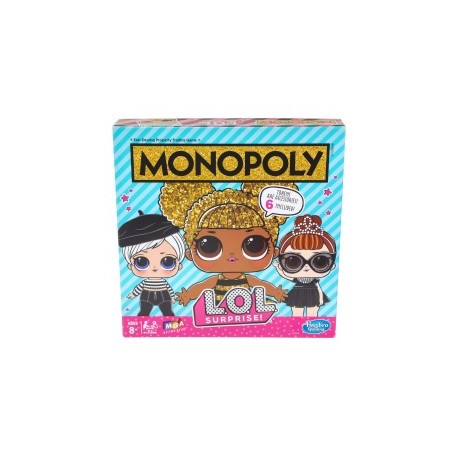 Monopoly  Lol Surprise-MundodelJugete-Juegos de Mesa