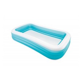 Piscina Inflable Rectangular Azul-MundodelJugete-Exterior